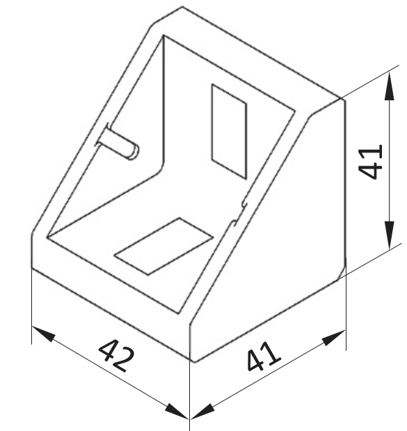 Kątownik 45x45 [10]